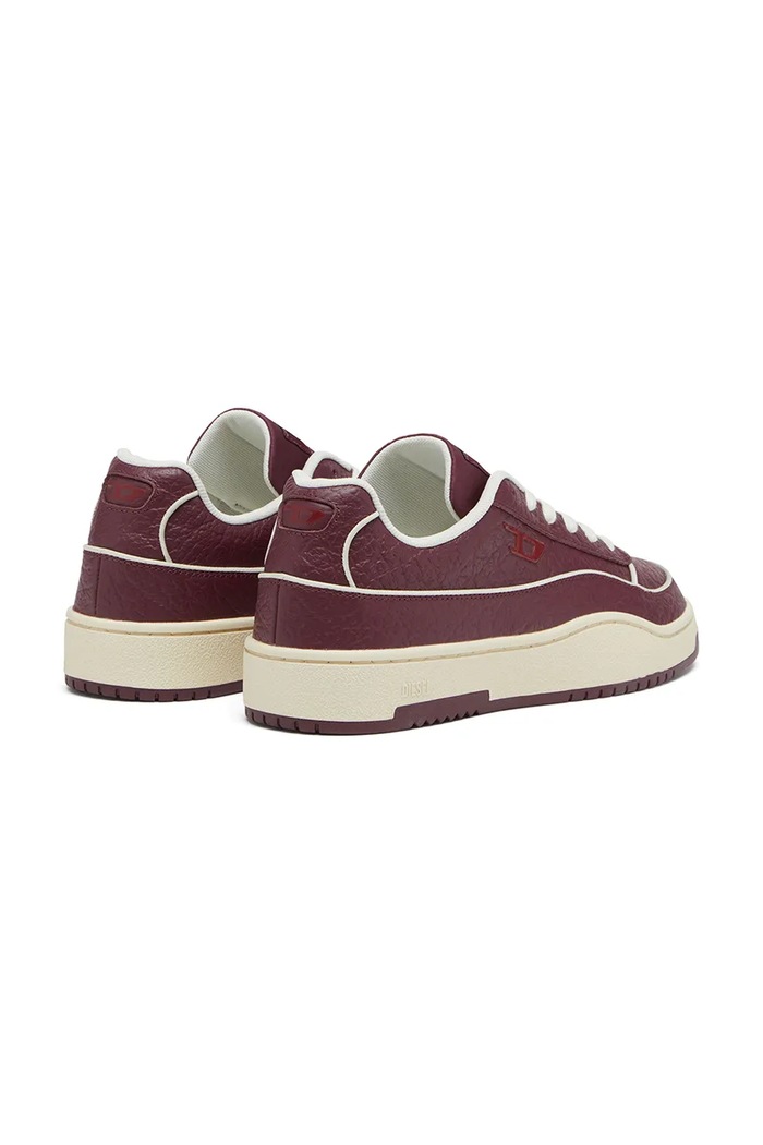 Încălțăminte Diesel Sneakers din piele S-Tracker-D Low W Y03513.P8417.T5086 burgundia