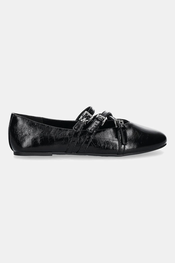 MICHAEL Michael Kors ballerine in pelle Indy 40T5IDFP1L.001 nero AW25