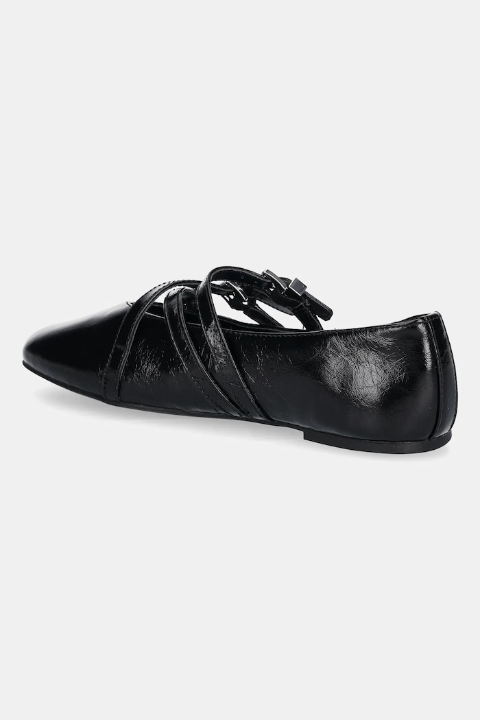 Scarpe MICHAEL Michael Kors ballerine in pelle Indy 40T5IDFP1L.001 nero