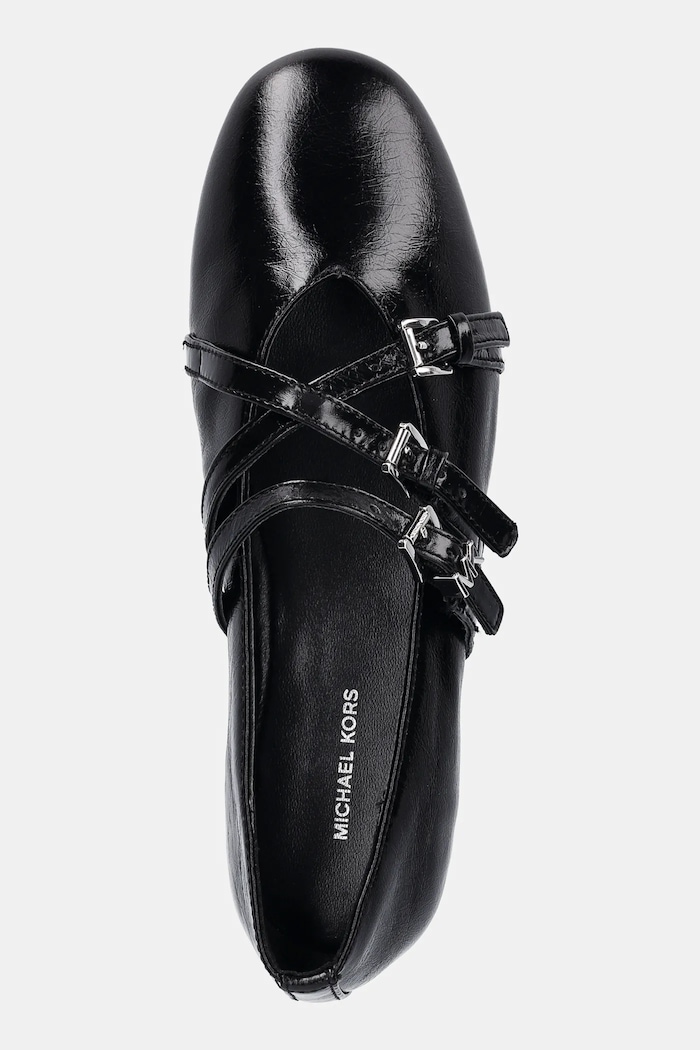 MICHAEL Michael Kors ballerine in pelle Indy nero 40T5IDFP1L.001