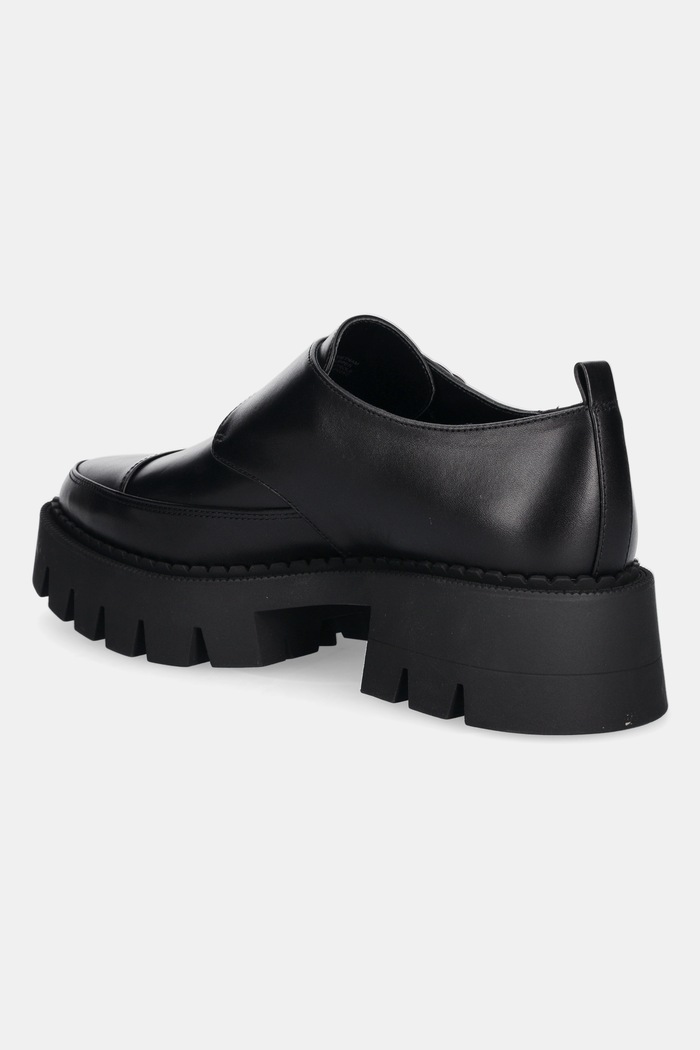 Obuv Kožené poltopánky MICHAEL Michael Kors Jaden 40T5JDFP3L.001 čierna