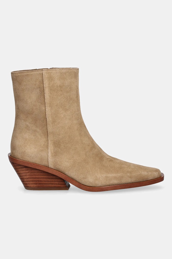 MICHAEL Michael Kors velúr bokacsizma Nash 40T5NSME5S.222 bézs AW25