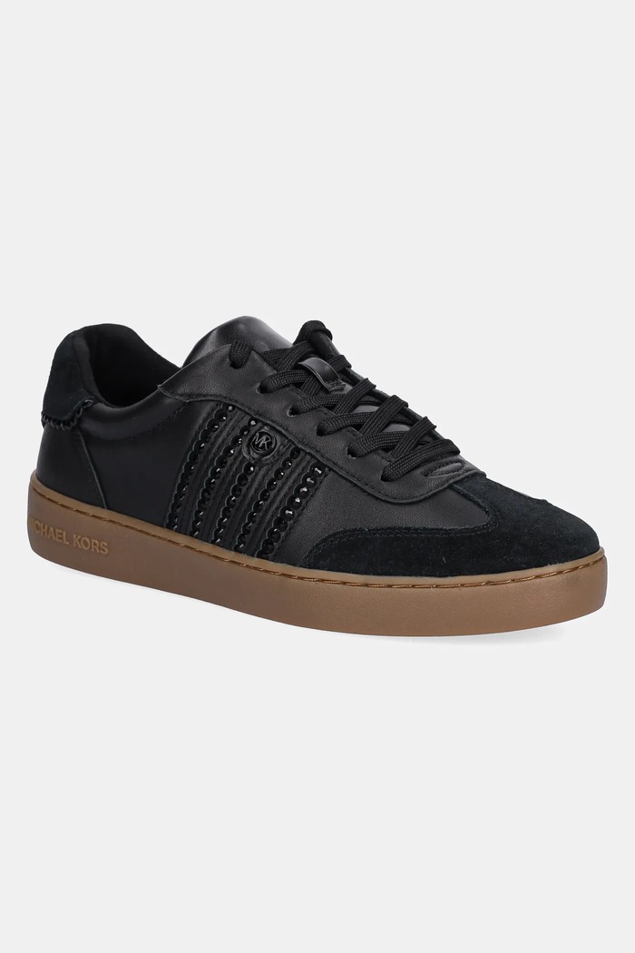 Маратонки MICHAEL Michael Kors Scotty гладка кожа черен 43T5SCFS1L.001