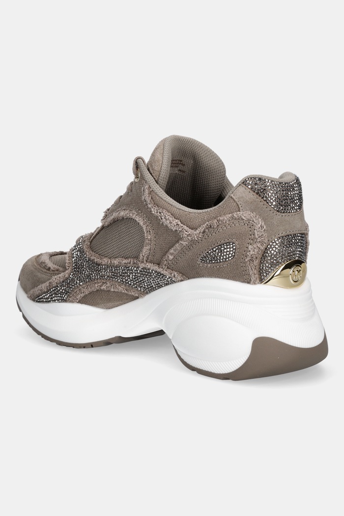 Obuwie MICHAEL Michael Kors Sneakersy Zuma 43T5ZUFS2D.115 beżowy