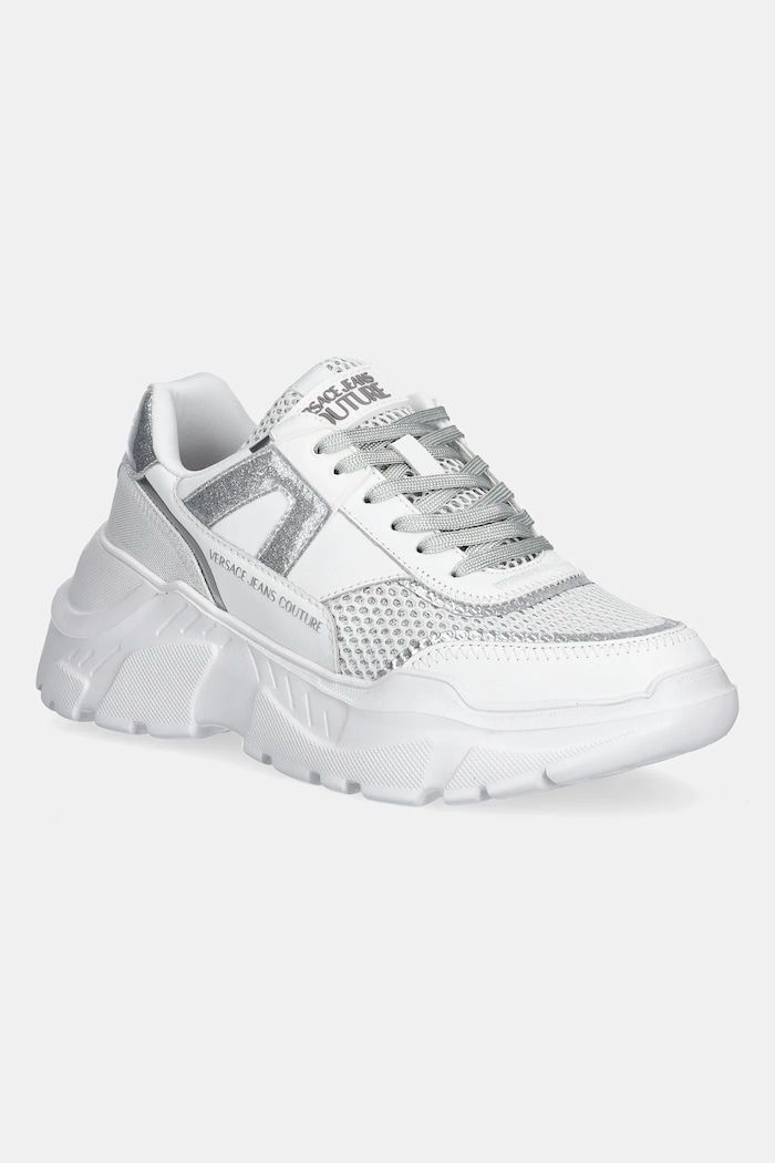 Versace Jeans Couture sneakers sintetic alb 79VA3SC4.ZSC79.003