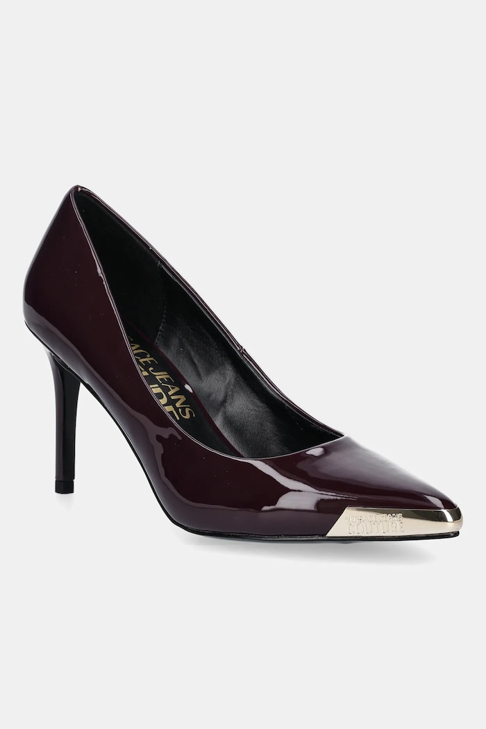 Versace Jeans Couture pantofi cu toc subțire violet 79VA3S50.ZS859.317
