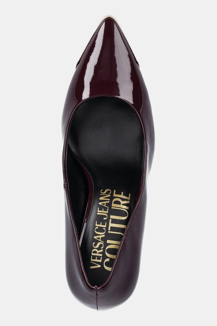 Versace Jeans Couture pantofi cu toc violet 79VA3S50.ZS859.317