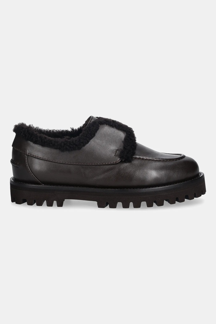 Kožené polobotky Le Silla Yacht 5182T020M1MMCHI792 hnědá AW25