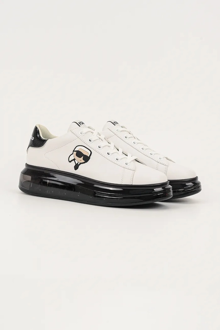 Karl Lagerfeld sneakers in pelle KAPRI KUSHION KL62630N.010 bianco AW25