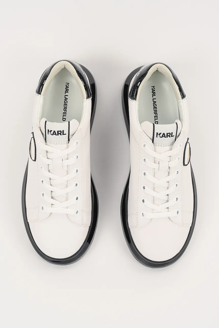 Karl Lagerfeld sneakers in pelle KAPRI KUSHION bianco KL62630N.010