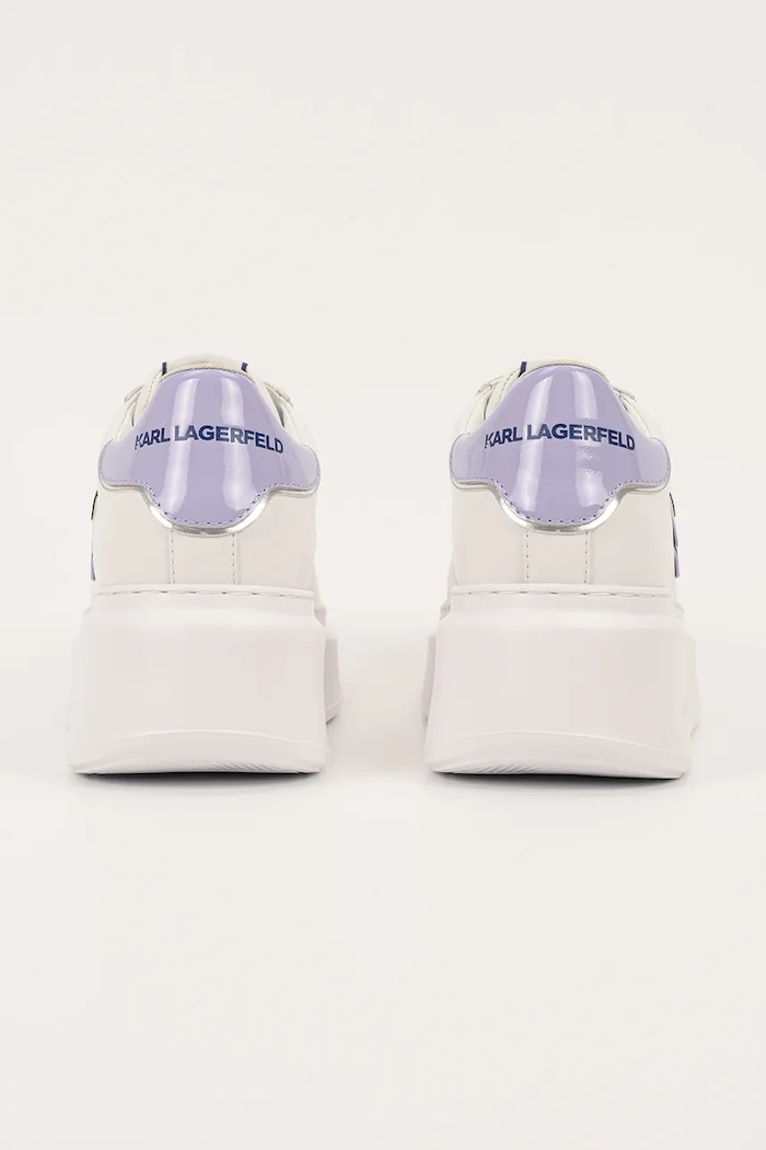 Obuwie Karl Lagerfeld sneakersy skórzane ANAKAPRI KL63530N.01V biały