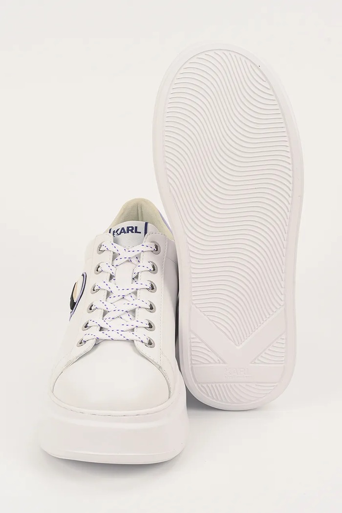 Karl Lagerfeld sneakersy skórzane ANAKAPRI KL63530N.01V biały