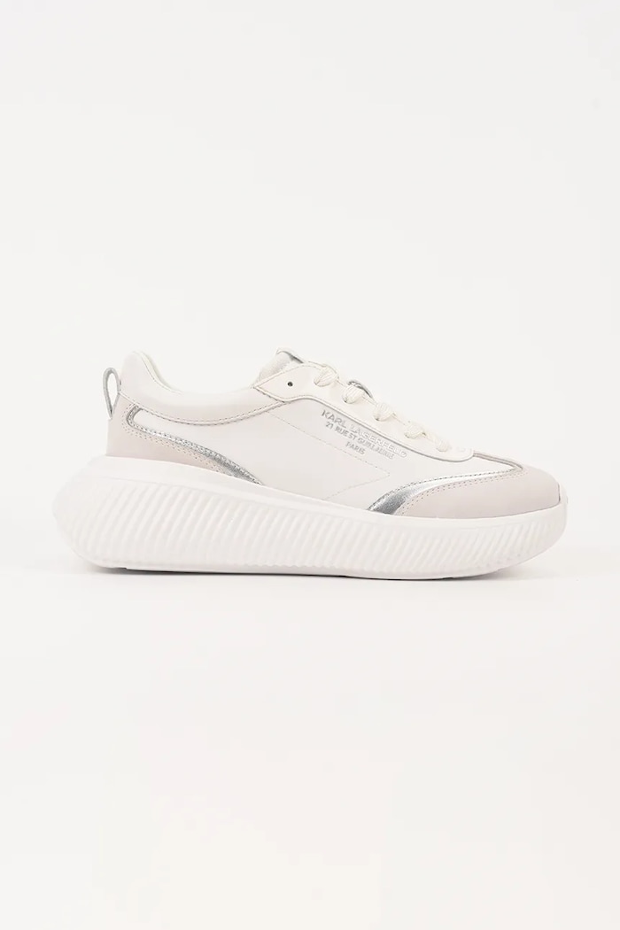 Karl Lagerfeld sneakersy KREEPER RUN RSG tekstylny biały KL64420.31S