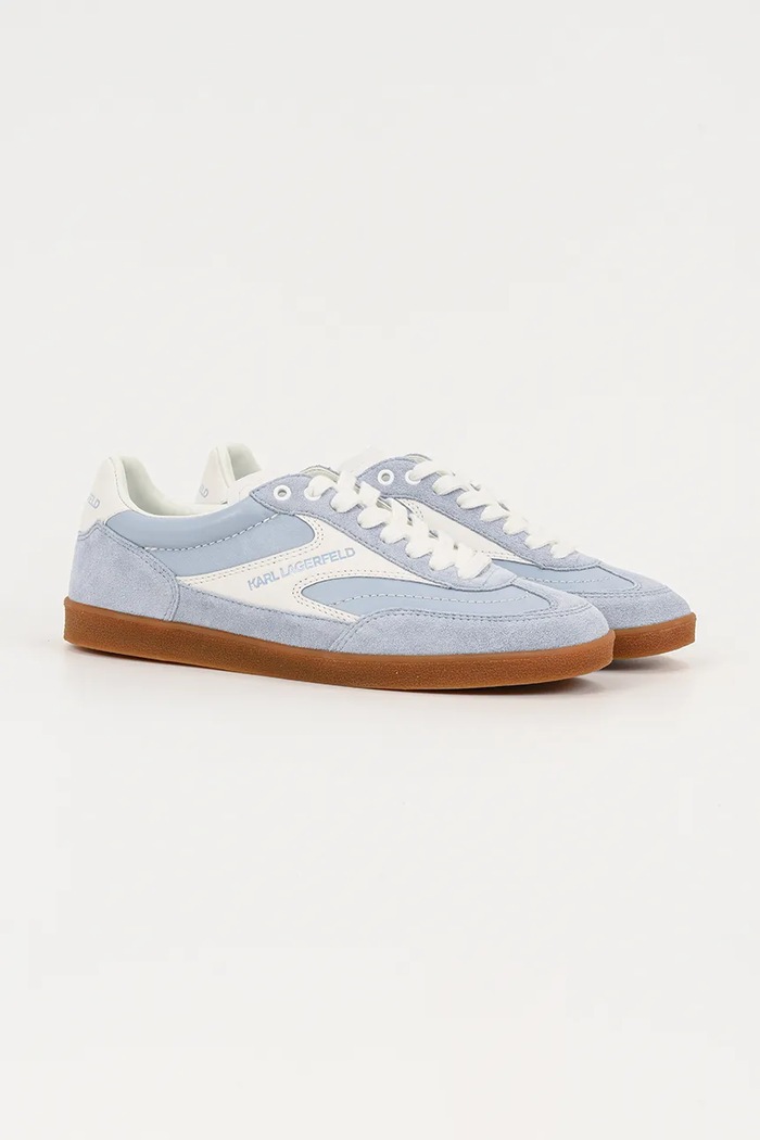 Karl Lagerfeld sneakers din piele intoarsă KANDIDATE KL63855.3LB albastru AW25