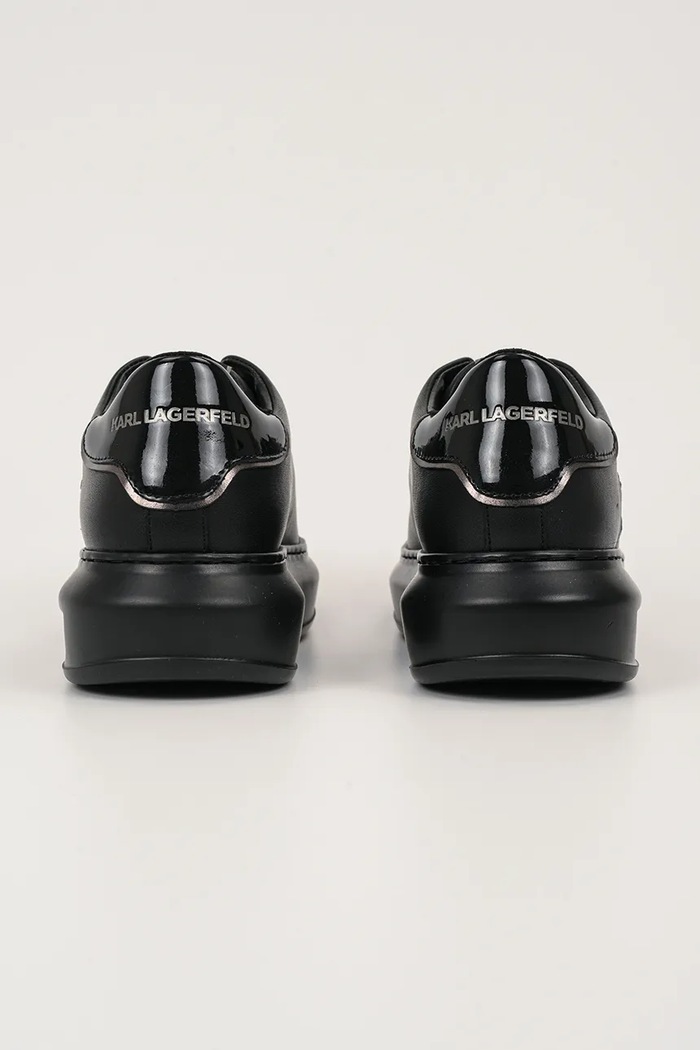 Obuwie Karl Lagerfeld sneakersy skórzane KAPRI KL62539K.00X czarny