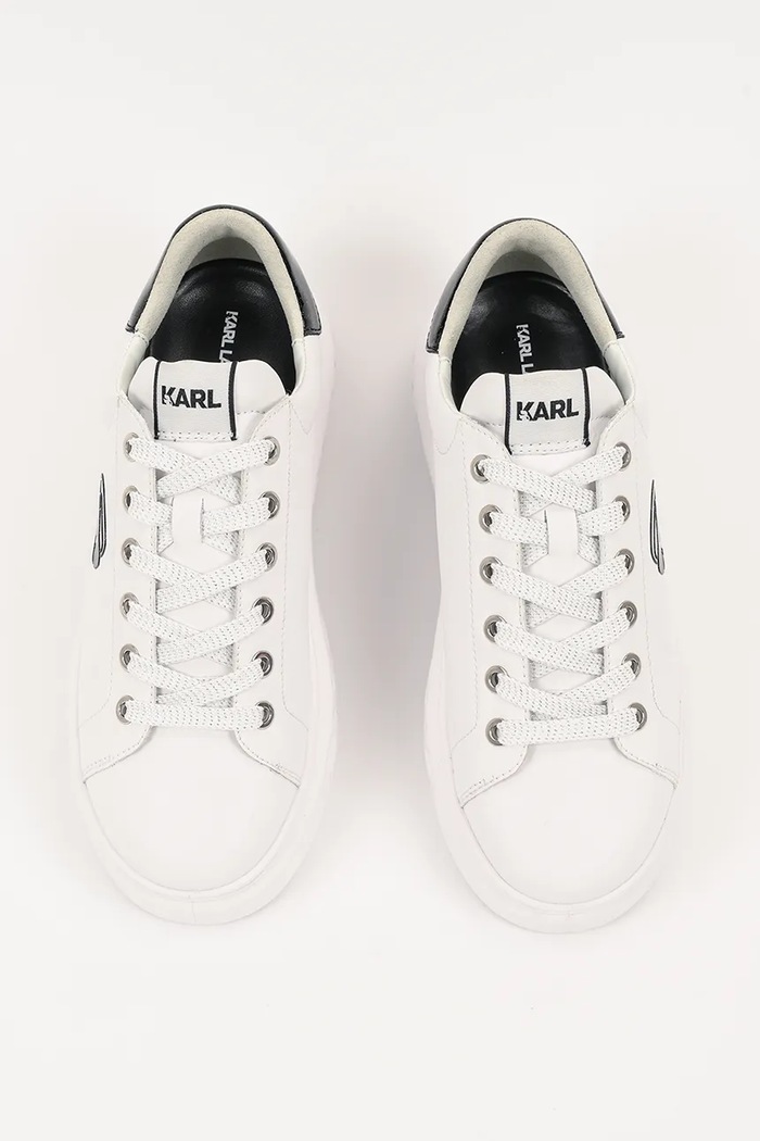 Kožené tenisky Karl Lagerfeld KAPRI KITE Karl Lagerfeld KL64525.011 bílá