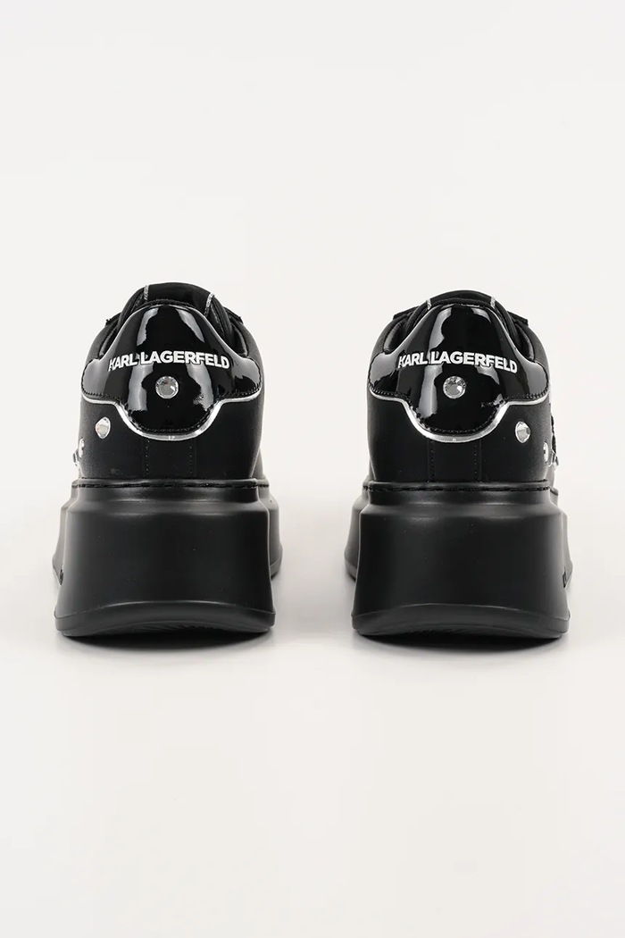Obuv Kožené tenisky Karl Lagerfeld ANAKAPRI KL63528.00S čierna