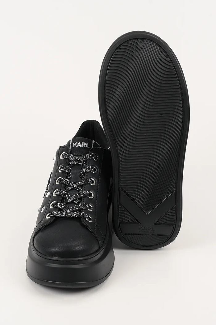 Kožené tenisky Karl Lagerfeld ANAKAPRI KL63528.00S čierna