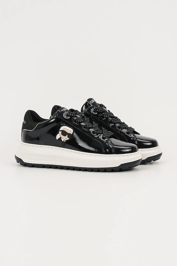 Kožené tenisky Karl Lagerfeld KAPRI LUG KL67531.100 černá AW25