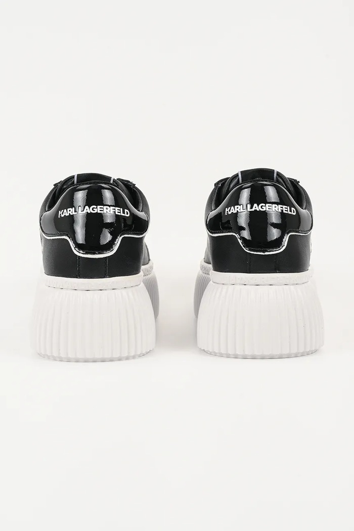 Obuwie Karl Lagerfeld sneakersy skórzane KREEPER LO KL42311A.000 czarny