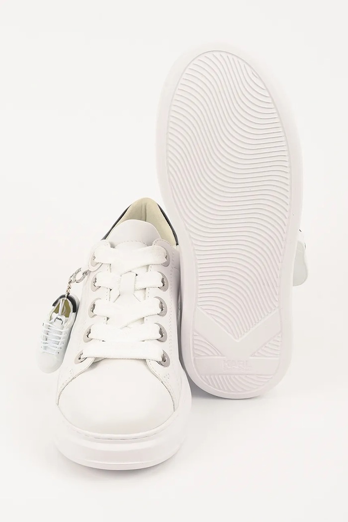 Karl Lagerfeld bőr sportcipő KAPRI KL62519.011 fehér