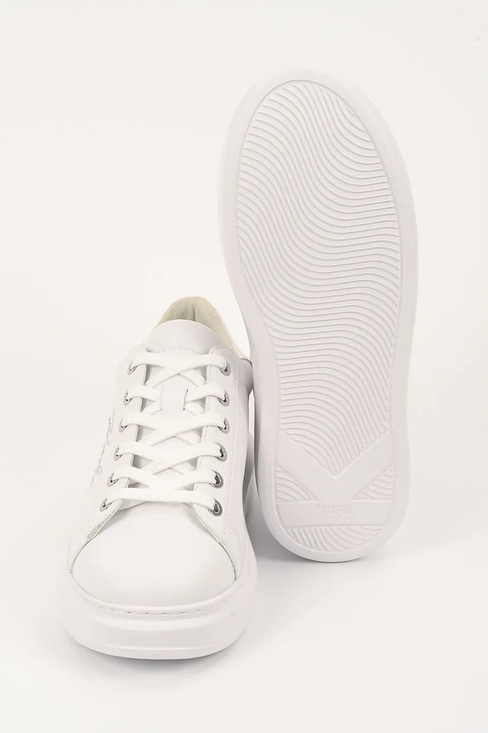 Karl Lagerfeld sneakersy skórzane KAPRI KL62518.01S biały