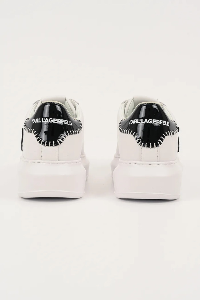Obuwie Karl Lagerfeld sneakersy skórzane KAPRI KL62572A.011 biały