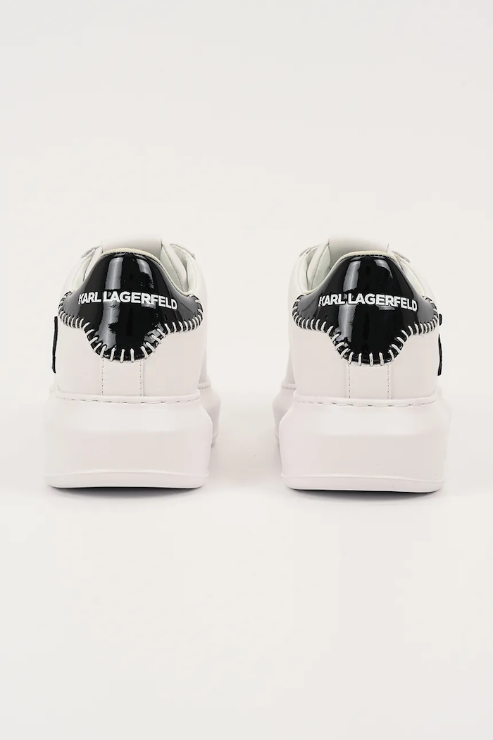 Obuwie Karl Lagerfeld sneakersy skórzane KAPRI KL62572A.011 biały