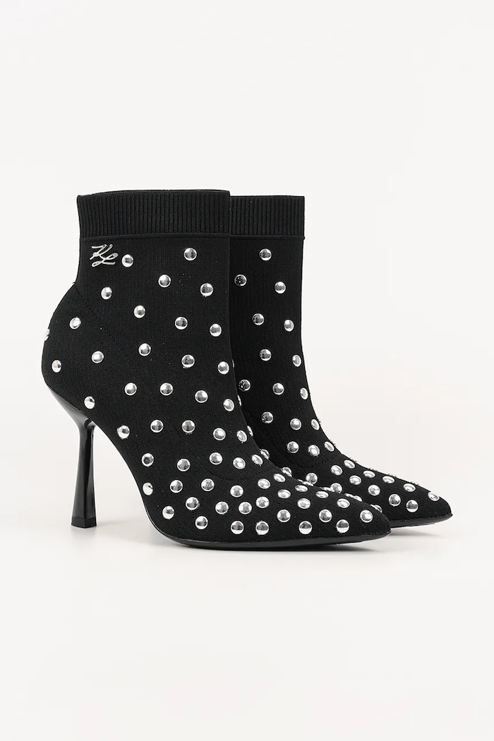 Nízké kozačky Karl Lagerfeld PANDARA KL31367.K0S černá AW25