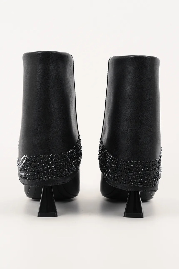 Boty Semišové boty Karl Lagerfeld DEBUT II KL32043.000 černá