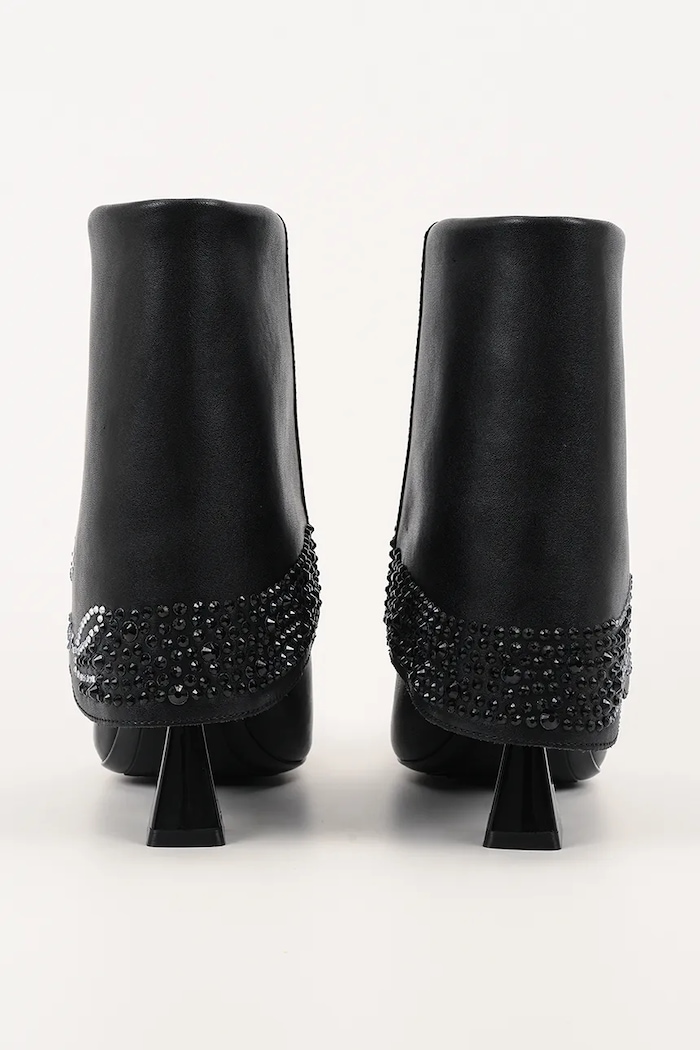 Boty Semišové boty Karl Lagerfeld DEBUT II KL32043.000 černá