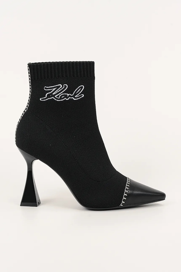 Karl Lagerfeld Nízké kozačky Karl Lagerfeld DEBUT II černá KL32062.K00