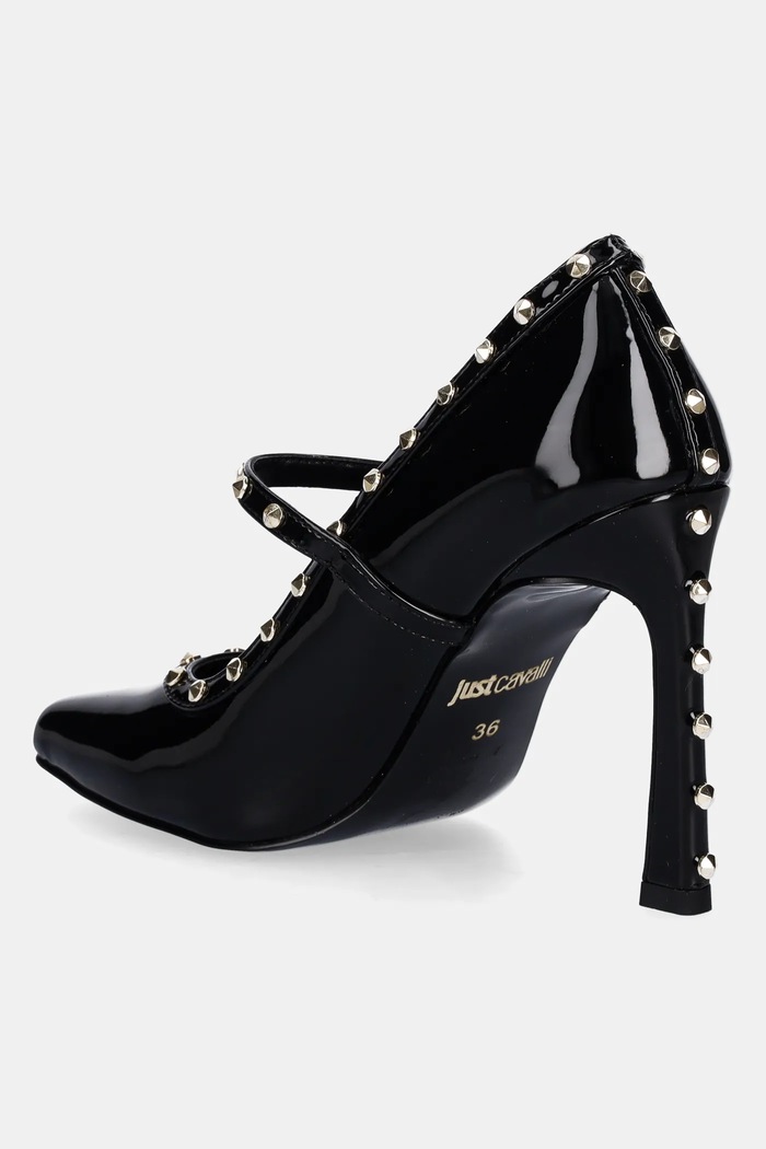 Încălțăminte Just Cavalli pantofi cu toc 79RA3S50ZSD52899 negru