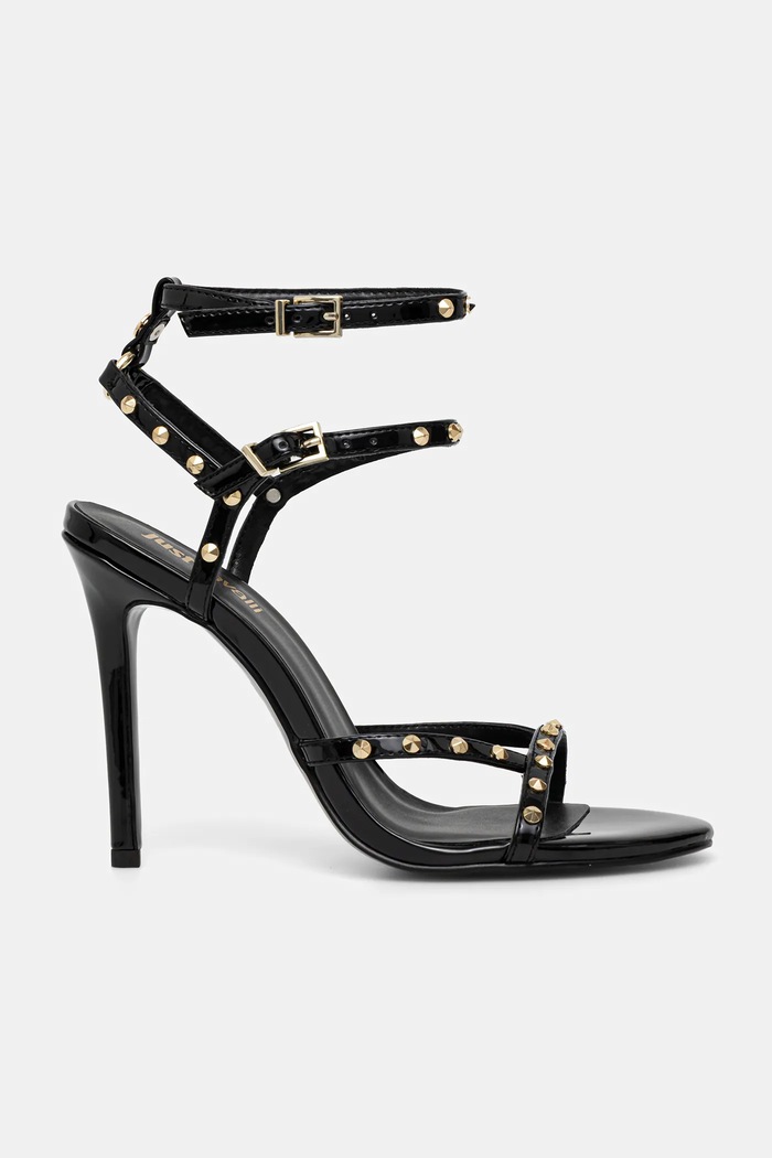 Just Cavalli sandały 79RA3S20ZSD52899 czarny AW25