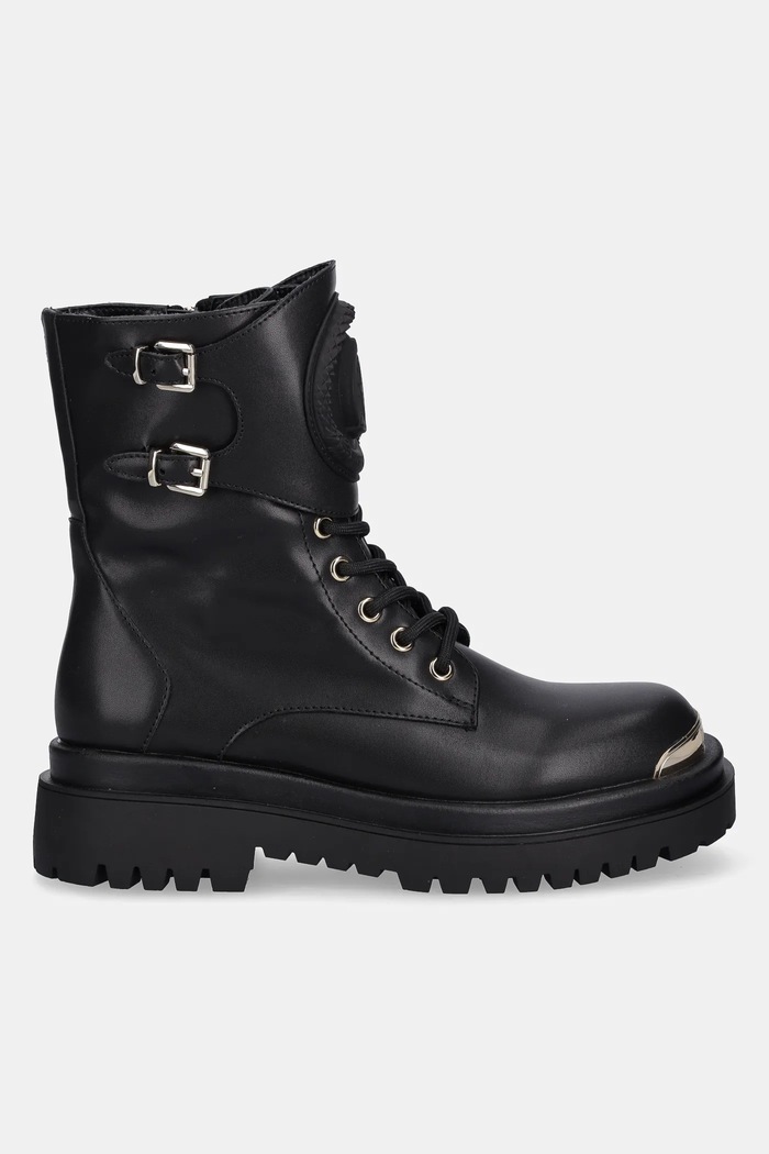 Členkové topánky Just Cavalli 79RA3S92ZSD48899 čierna AW25