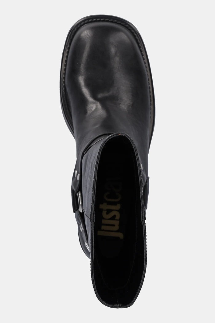 Členkové topánky Just Cavalli čierna 79RA3S91ZSD61899