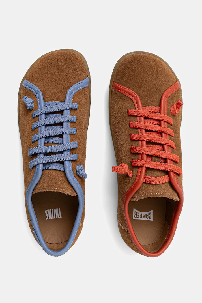 Camper sneakersy zamszowe TWS pozostałe brązowy K201830.006