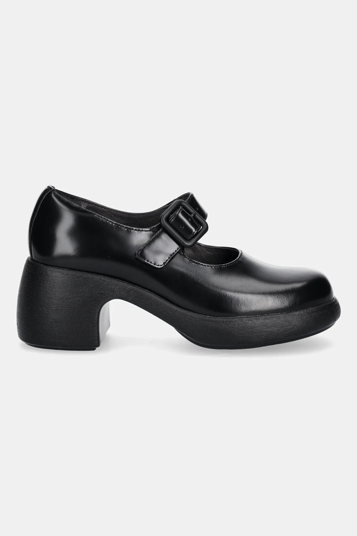 Camper pantofi de piele Thelma II K201801.001 negru AW25
