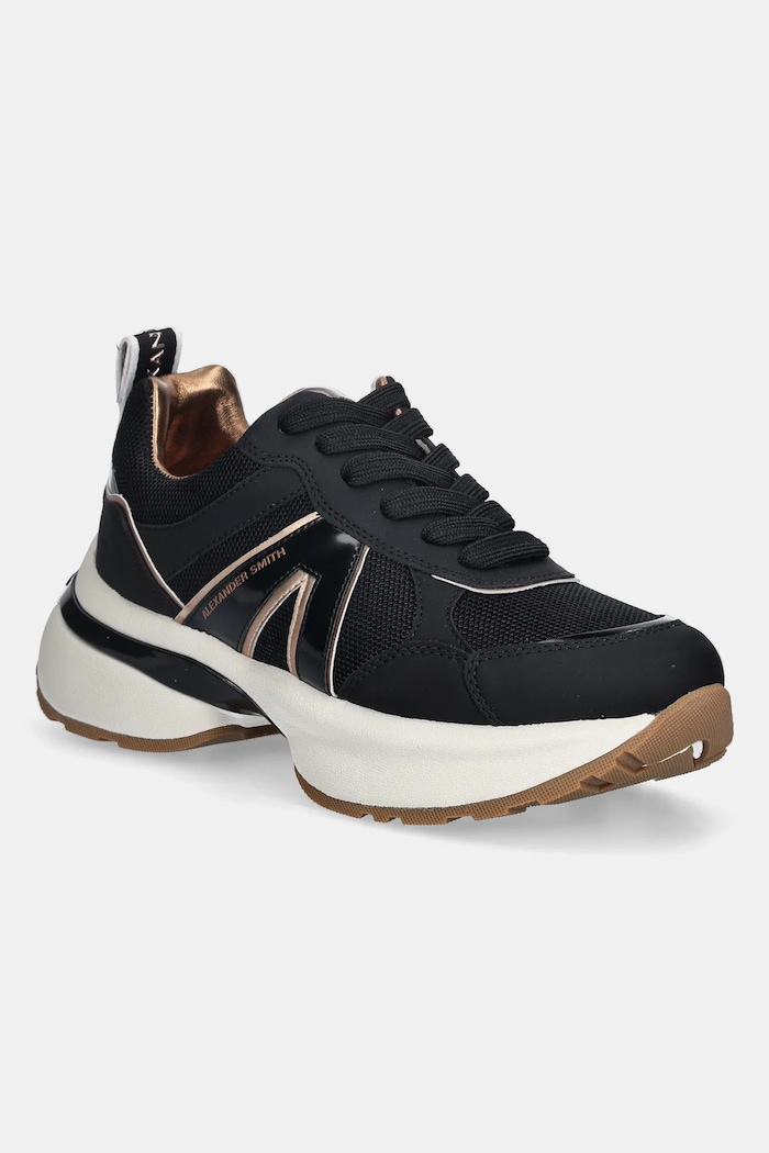 Tenisky Alexander Smith Victoria textilný čierna ASBCVIW1175BLK