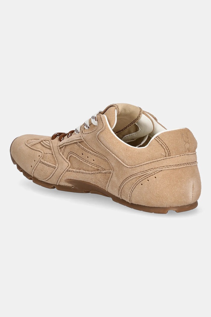 Obuwie Nokwol sneakersy zamszowe Atlas Atlas.Beige.Suede beżowy