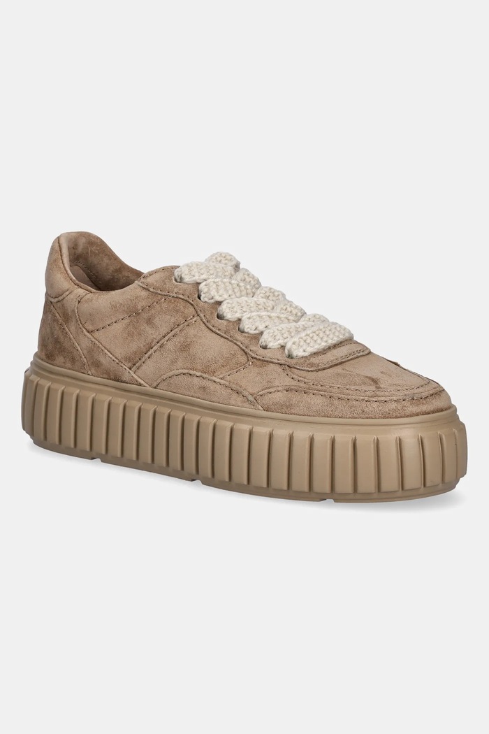Kennel & Schmenger Sneakersy zamszowe Zap beżowy 61.25830.666