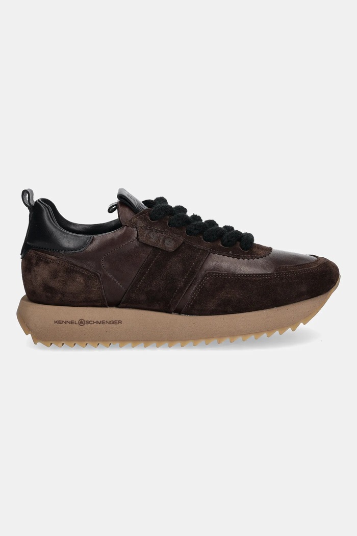 Kennel & Schmenger sneakersy zamszowe Flash 61.19550.418 brązowy AW25