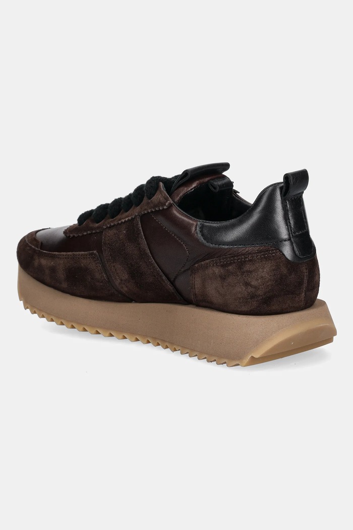 Obuwie Kennel & Schmenger sneakersy zamszowe Flash 61.19550.418 brązowy