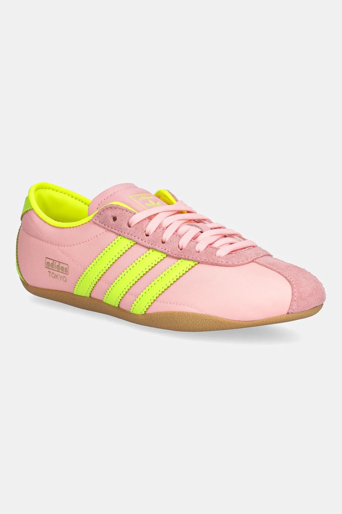 Tenisky adidas Originals Tokyo W imitácia kože oranžová JQ0584