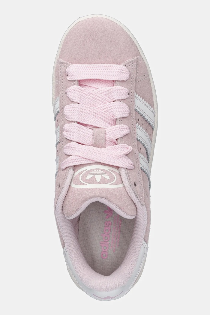 Замшеві кросівки adidas Originals Campus 00S рожевий JQ5751
