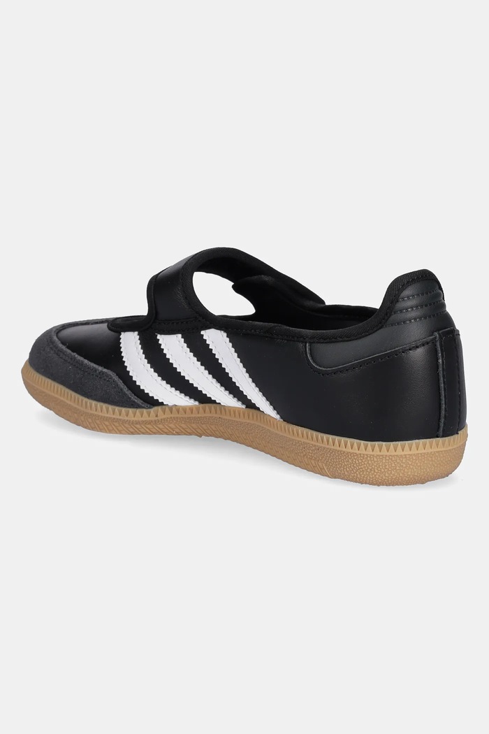 Încălțăminte adidas Originals balerini de piele Samba Jane JQ6445 negru