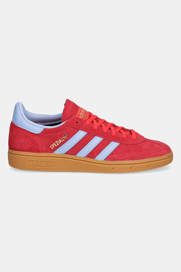 Semišové tenisky adidas Originals Handball Spezial JR3607 červená AW25