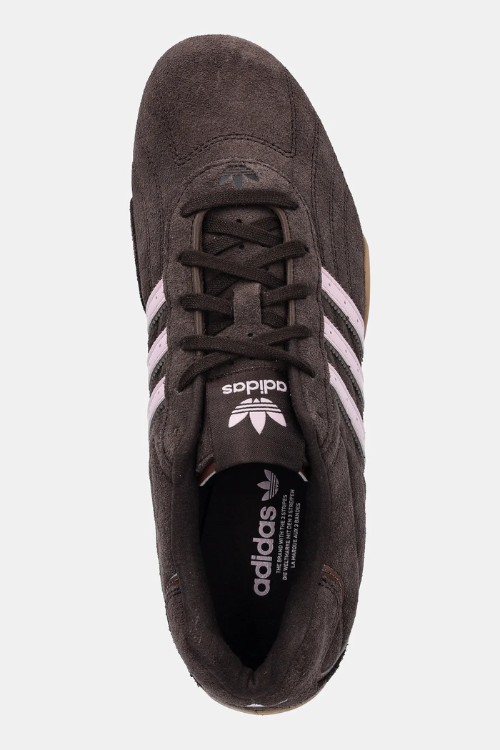 adidas Originals sneakersy skórzane Adiracer LO brązowy JR8867