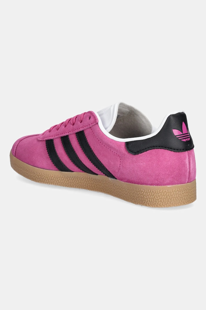 Obuwie adidas Originals sneakersy zamszowe Gazelle JS1382 różowy