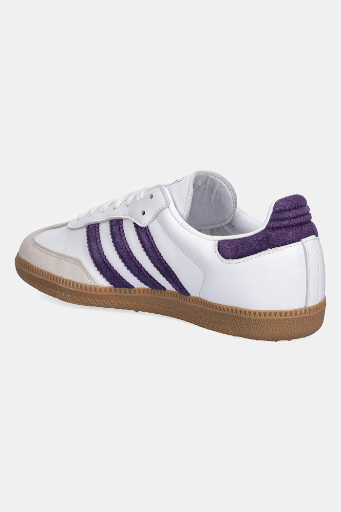 Obuwie adidas Originals sneakersy skórzane Samba OG JS1392 biały